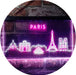 Paris City Skyline LED Neon Light Sign - Way Up Gifts