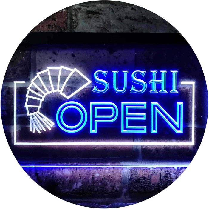 Sushi Open LED Neon Light Sign - Way Up Gifts