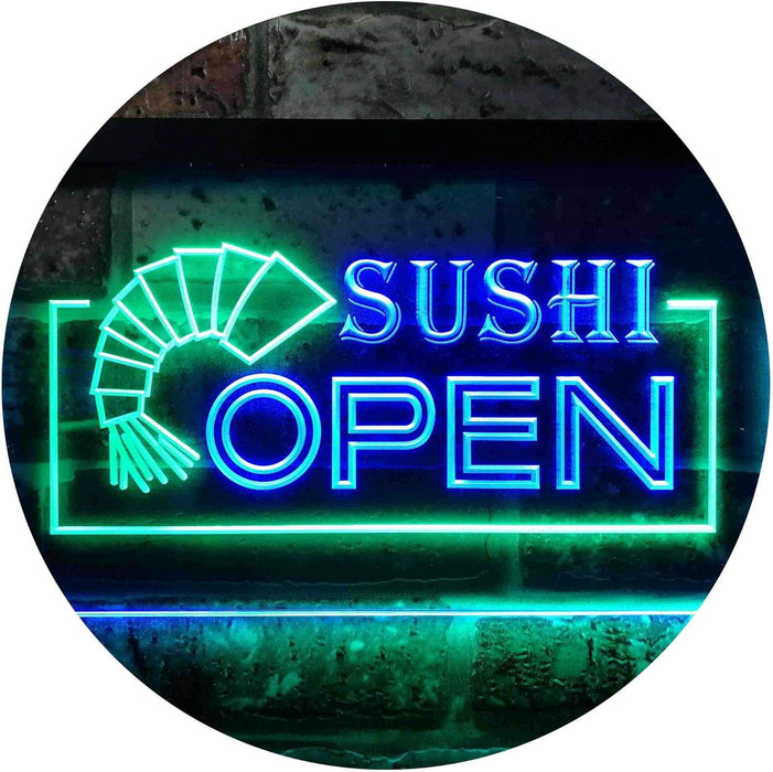 Sushi Open LED Neon Light Sign - Way Up Gifts