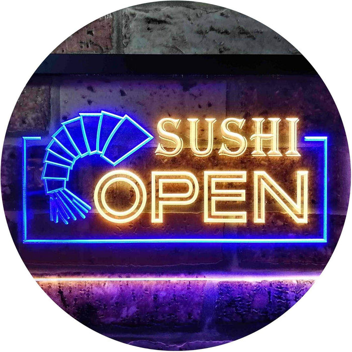 Sushi Open LED Neon Light Sign - Way Up Gifts