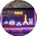 Paris City Skyline LED Neon Light Sign - Way Up Gifts