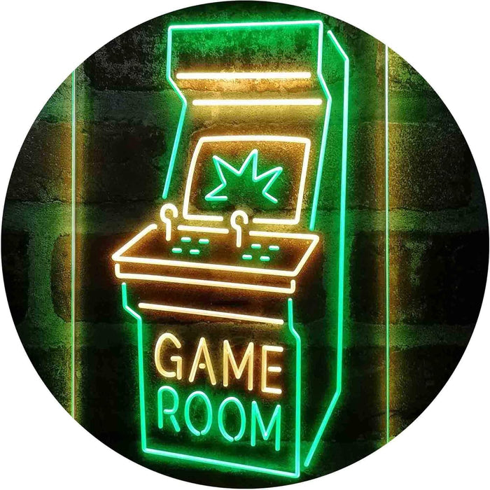 Game Room Joystick Arcade Game LED Neon Light Sign - Way Up Gifts