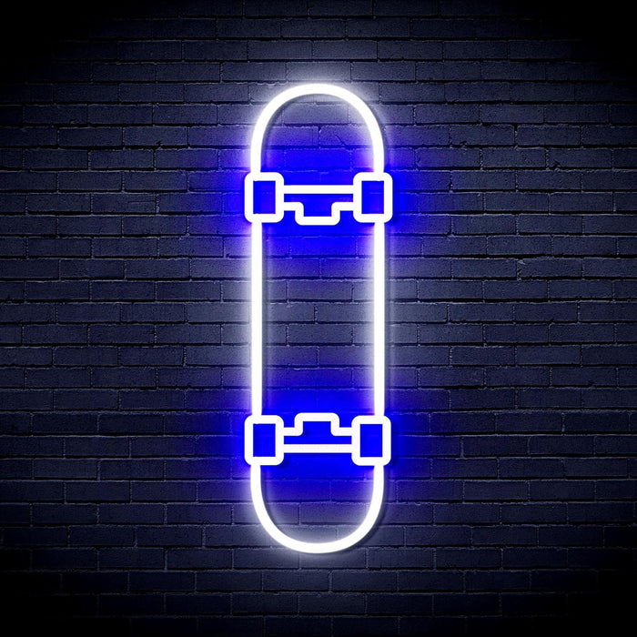 Skateboard Kid Room Flex Silicone LED Neon Sign - Way Up Gifts