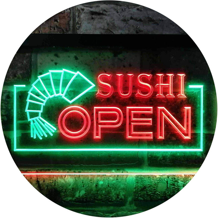 Sushi Open LED Neon Light Sign - Way Up Gifts