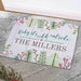 Baby It's Cold Outside Personalized Doormat - Custom Holiday Welcome Mat - Way Up Gifts