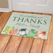 Give Thanks Personalized Doormat - Custom Thanksgiving Welcome Mat - Way Up Gifts