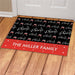 Cheers Personalized Doormat - Custom Celebration Entry Mat - Way Up Gifts