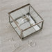 Personalized Silver Glitter Initial with Script Name Jewelry Box - Way Up Gifts