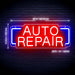 Auto Repair Ultra-Bright LED Neon Sign w/ Remote - Way Up Gifts