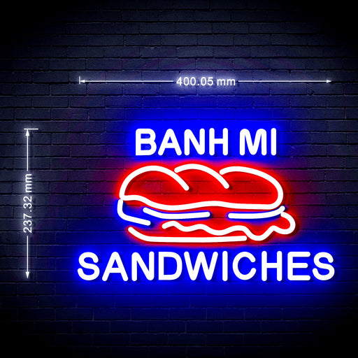 Vietnamese Banh Mi Sandwiches Flex Silicone LED Neon Sign - Way Up Gifts