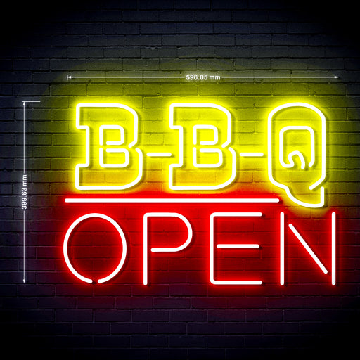 Open BBQ Ultra-Bright LED Neon Sign - Way Up Gifts