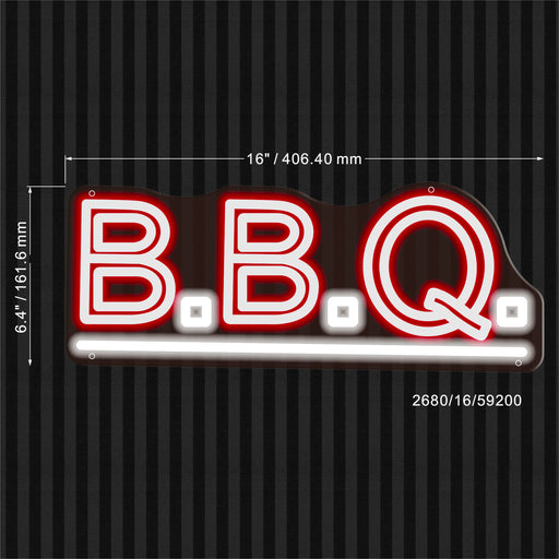 BBQ Flex Silicone LED Neon Sign - Way Up Gifts