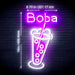 Boba Tea Flex Silicone LED Neon Sign - Way Up Gifts