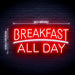 Breakfast All Day Diner Ultra-Bright LED Neon Sign - Way Up Gifts