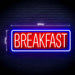 Diner Breakfast Ultra-Bright LED Neon Sign w/ Remote - Way Up Gifts