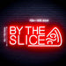 Pizza By The Slice Flex Silicone LED Neon Sign - Way Up Gifts