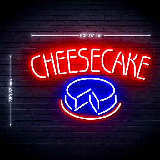 Bakery Cheesecake Ultra-Bright LED Neon Sign w/ Remote - Way Up Gifts