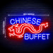 Dragon Chinese Buffet Restaurant Ultra-Bright LED Neon Sign - Way Up Gifts