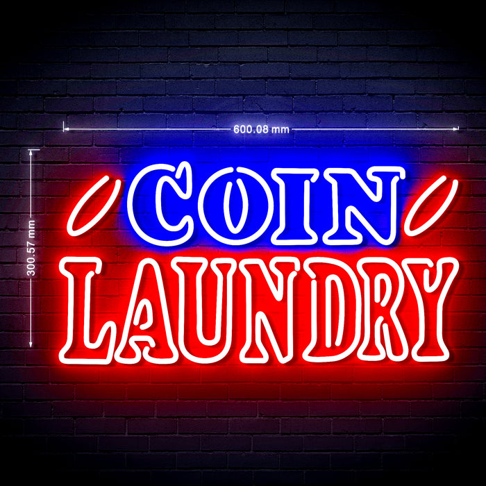 Laundromat Coin Laundry Ultra-Bright LED Neon Sign - Way Up Gifts