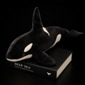 Giant Stuffed Animal Killer Whale Orca Plush Toy - LED Gift Works