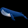 Giant Stuffed Animal Blue Whale Plush Toy - LED Gift Works