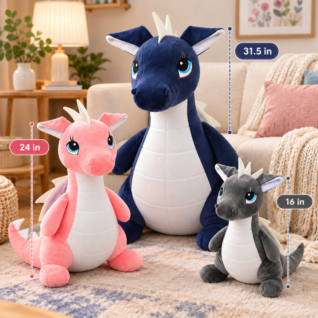 Flying Dinosaur Cute Big Stuffed Animal Kids Plush Toy