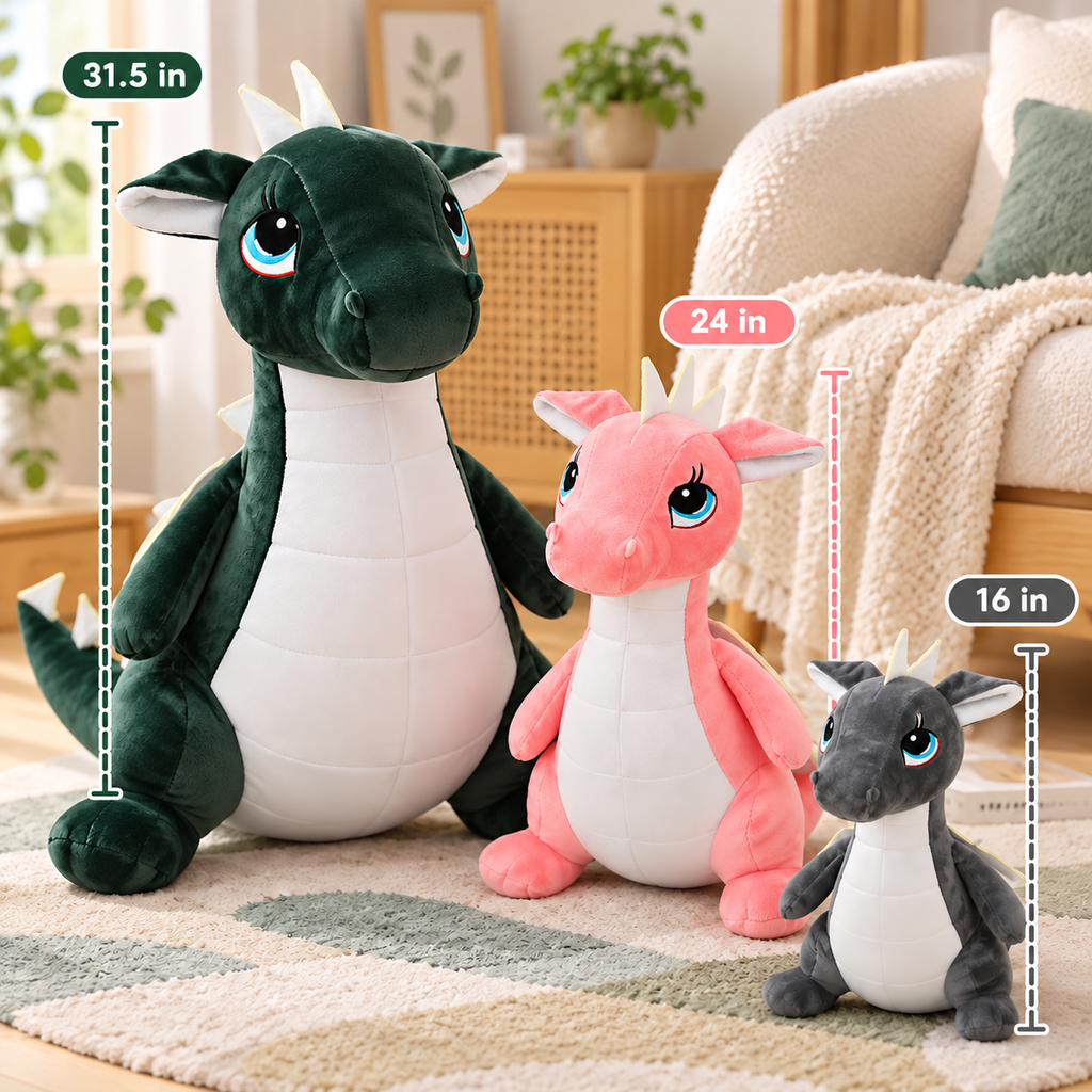 Flying Dinosaur Cute Big Stuffed Animal Kids Plush Toy