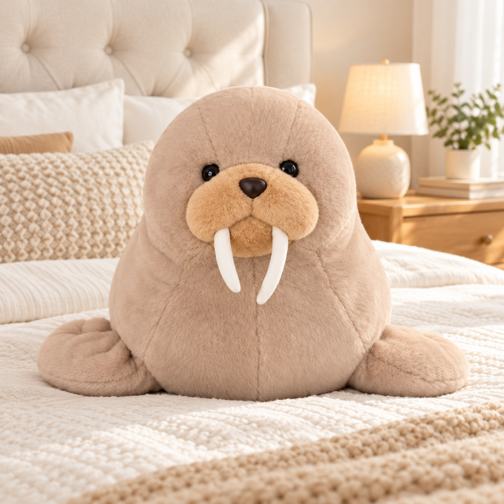 Big Walrus Stuffed Animal Soft Plush Toy