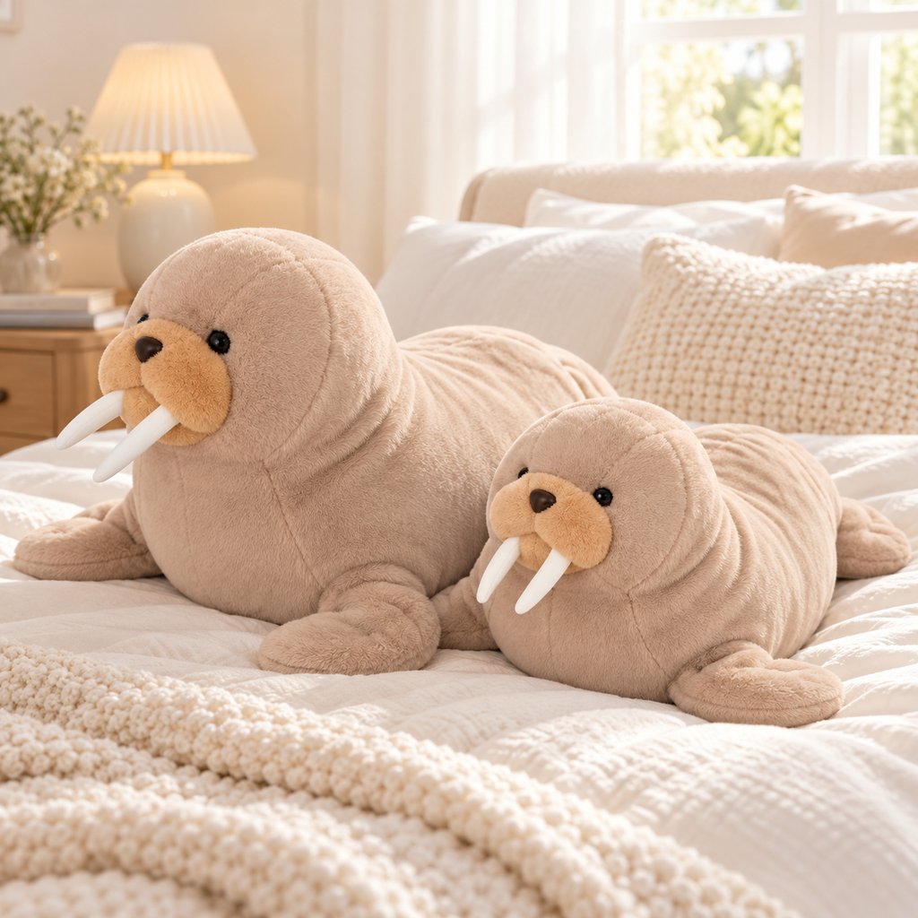 Big Walrus Stuffed Animal Soft Plush Toy