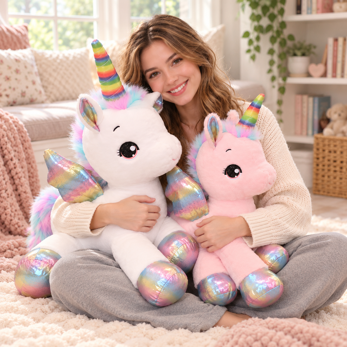 Big Stuffed Animal Magical Unicorn Plush Toy