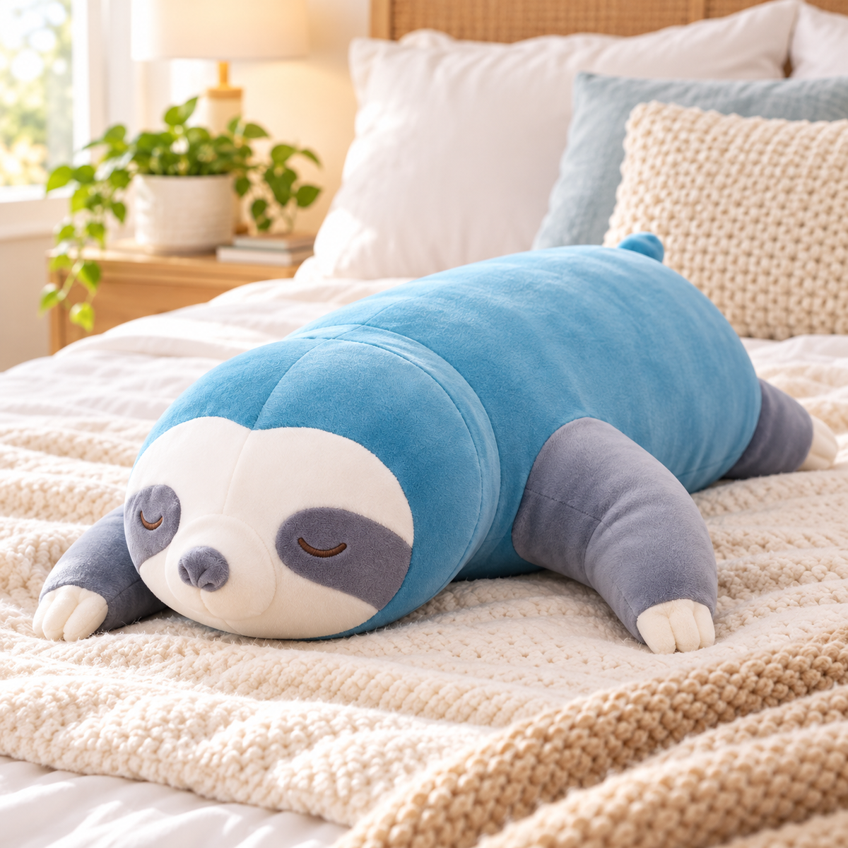 Big Soft Sloth Stuffed Animal Plush Toy