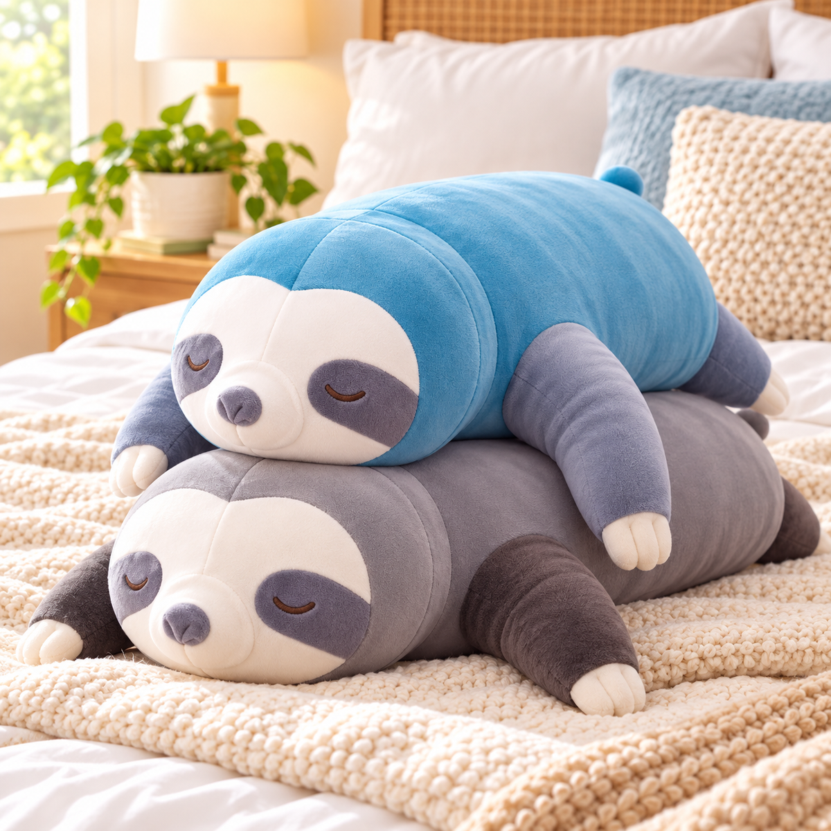 Big Soft Sloth Stuffed Animal Plush Toy
