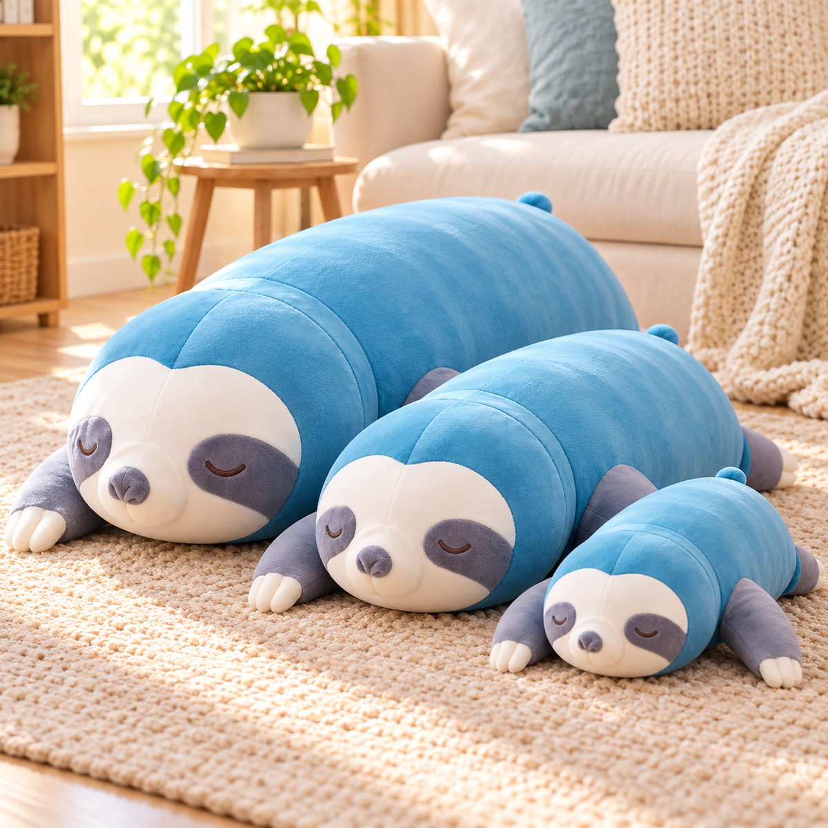 Big Soft Sloth Stuffed Animal Plush Toy