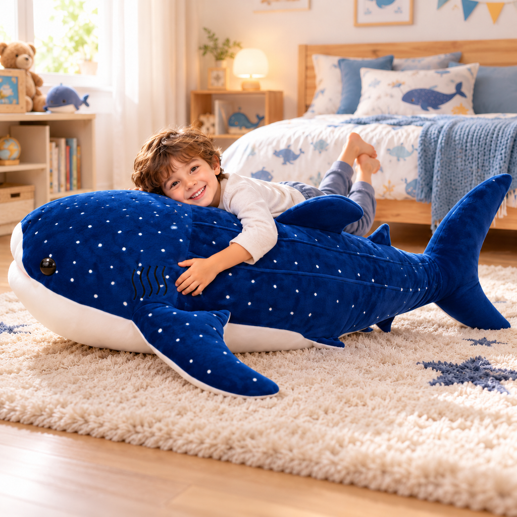 Giant Stuffed Animal Whale Shark Plush Toy