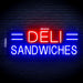 Deli Sandwiches Ultra-Bright LED Neon Sign w/ Remote - Way Up Gifts