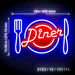 Diner Flex Silicone LED Neon Sign - Way Up Gifts