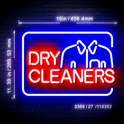 Dry Cleaners Flex Silicone LED Neon Sign - Way Up Gifts