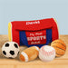 Personalized My First Sports Bag with Toy Balls - Custom Name Kids Mini Duffel - Way Up Gifts