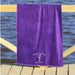 Custom Message Embroidered Martini Glass Beach Towel - Way Up Gifts