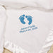Embroidered Baby Boy Fleece Blanket - Personalized Baby Boy Throw - Soft Embroidered Infant Blanket - Way Up Gifts