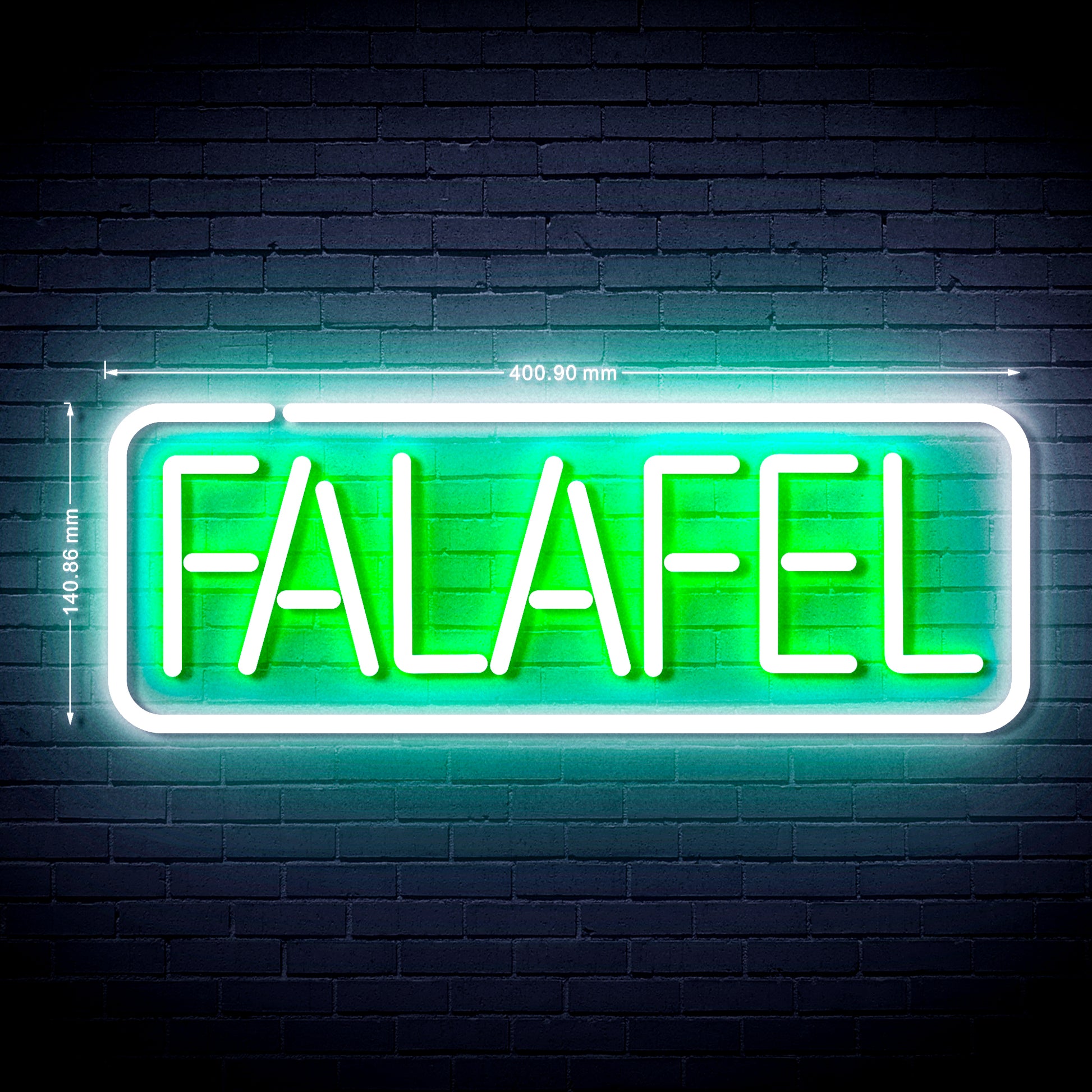 16" Falafel Flex Silicone LED Neon Sign - Way Up Gifts