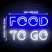 Carry Out Take Away Food to Go Flex Silicone LED Neon Sign - Way Up Gifts