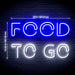 Carry Out Take Away Food to Go Ultra-Bright LED Neon Sign - Way Up Gifts