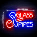 Head Shop Glass Pipes Flex Silicone LED Neon Sign - Way Up Gifts