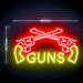 Gun Shop Guns Ultra-Bright LED Neon Sign - Way Up Gifts