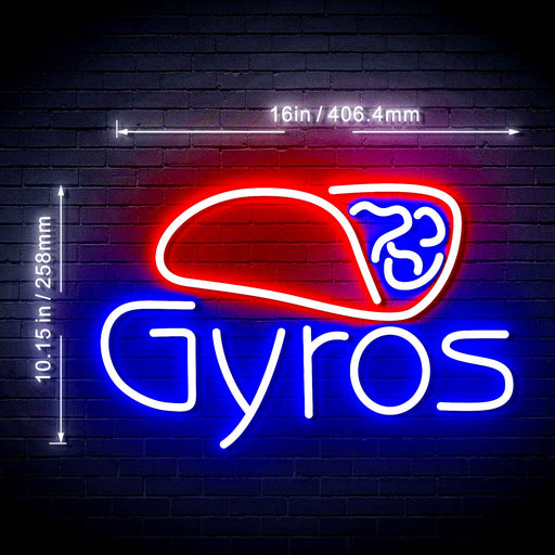 Gyros Flex Silicone LED Neon Sign - Way Up Gifts