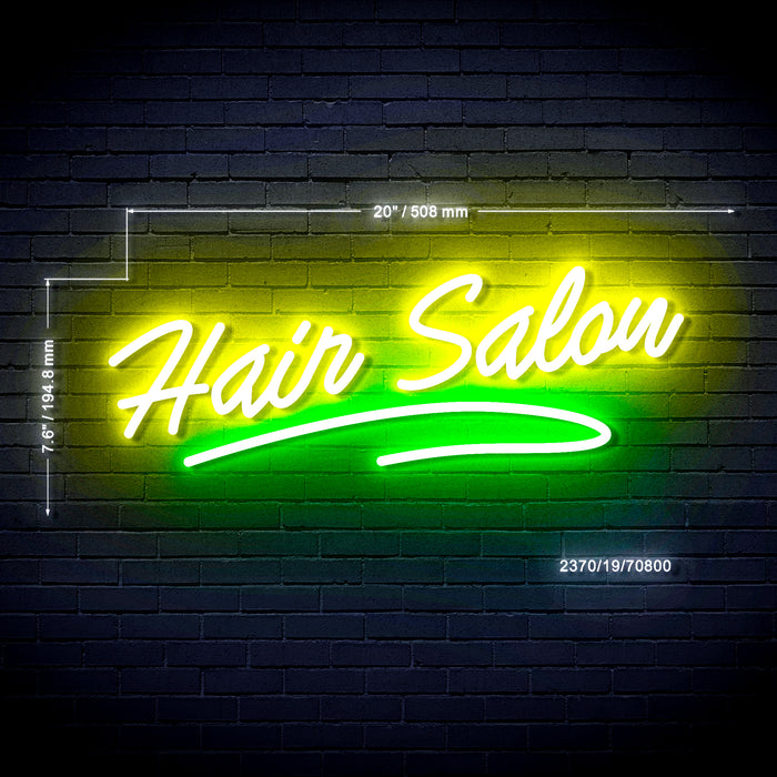 Hair Salon Ultra-Bright LED Neon Sign w/ Remote - Way Up Gifts