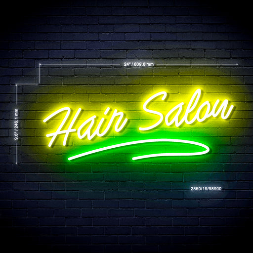 Hair Salon Ultra-Bright LED Neon Sign w/ Remote - Way Up Gifts