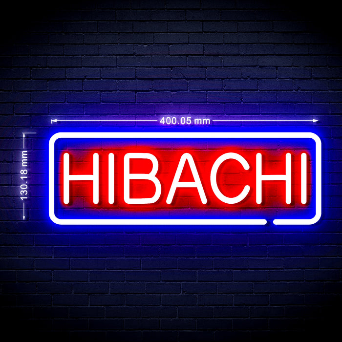 16" Japanese Food Hibachi Flex Silicone LED Neon Sign - Way Up Gifts