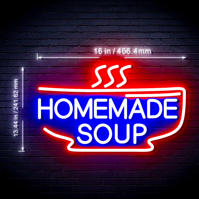 Homemade Soup Flex Silicone LED Neon Sign - Way Up Gifts